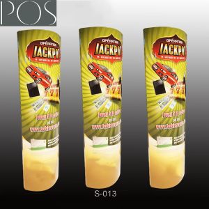 custom high quality corrugated paper POP standee