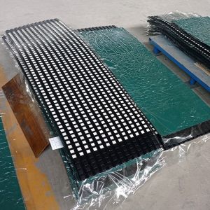 Cn Layer Bonded Ceramic Pulley Lagging Conveyor Drum Lagging