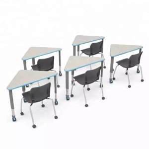 Diamond Open Front School Desks School Furniture Desk Chair For Students