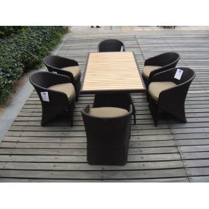 7pcs rattan sofa set.