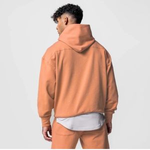ODM Oversized T Shirt Summer Hooded Collar 100% Polyester For Men