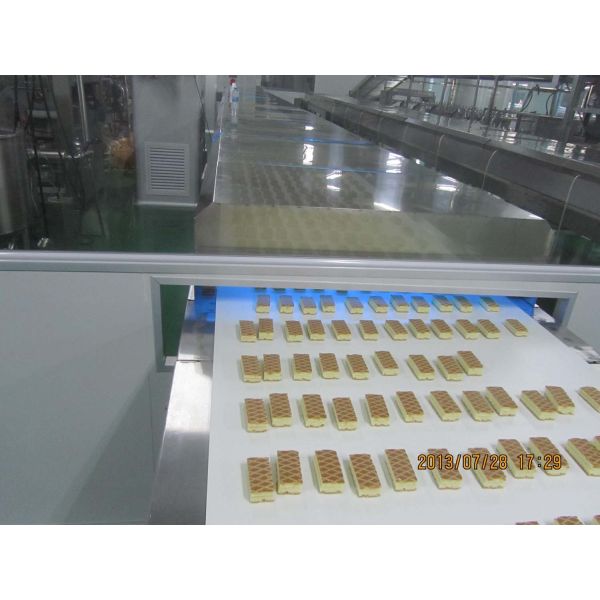 Straight Endless Belt Multi Layer Cooling Food Industry Conveyors