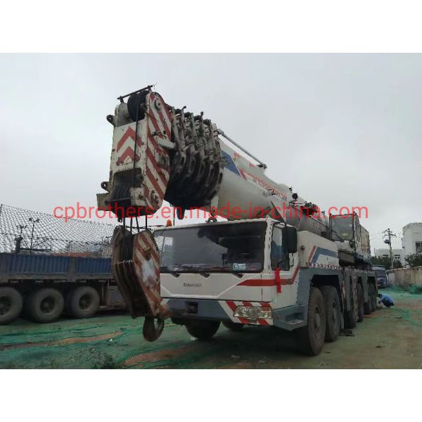 Buy 5 Shaft Used Truck Crane 220 Ton for Maximum Lifting Weight 16t Heavy Duty Equipment at wholesale prices