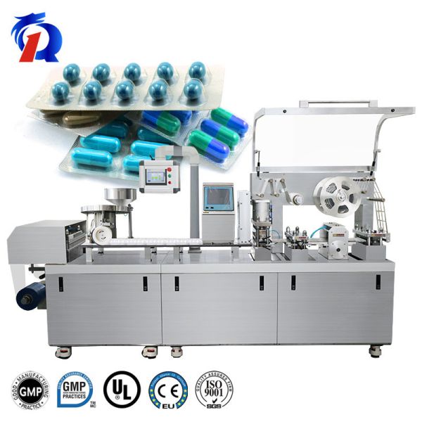 Buy Aluminum PVC Flat Plate Tablet Capsule Pill Blister Packing Machine Automatic at wholesale prices