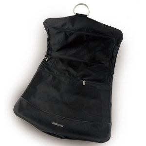 Black Garment Bag Personalized Polyester Foldable Garment Hanging Bag