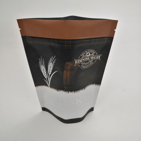 Custom Laminated Aluminium Foil Stand Up Factory Price Aluminum Foil Tea Packaging Bags Coffee Packing Bags With Custom