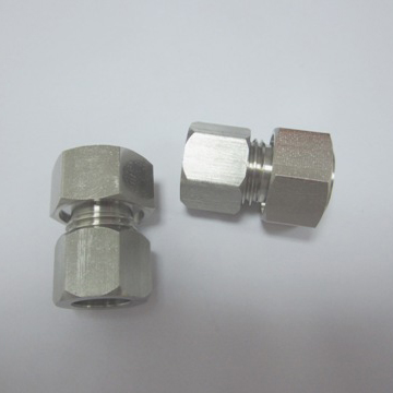 CNC machined finish aluminum connected nuts, Bolt and Nut Manufacturing