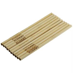 2024 Natural Bamboo Drinking Straw Eco-friendly Bamboo Reusable Straws