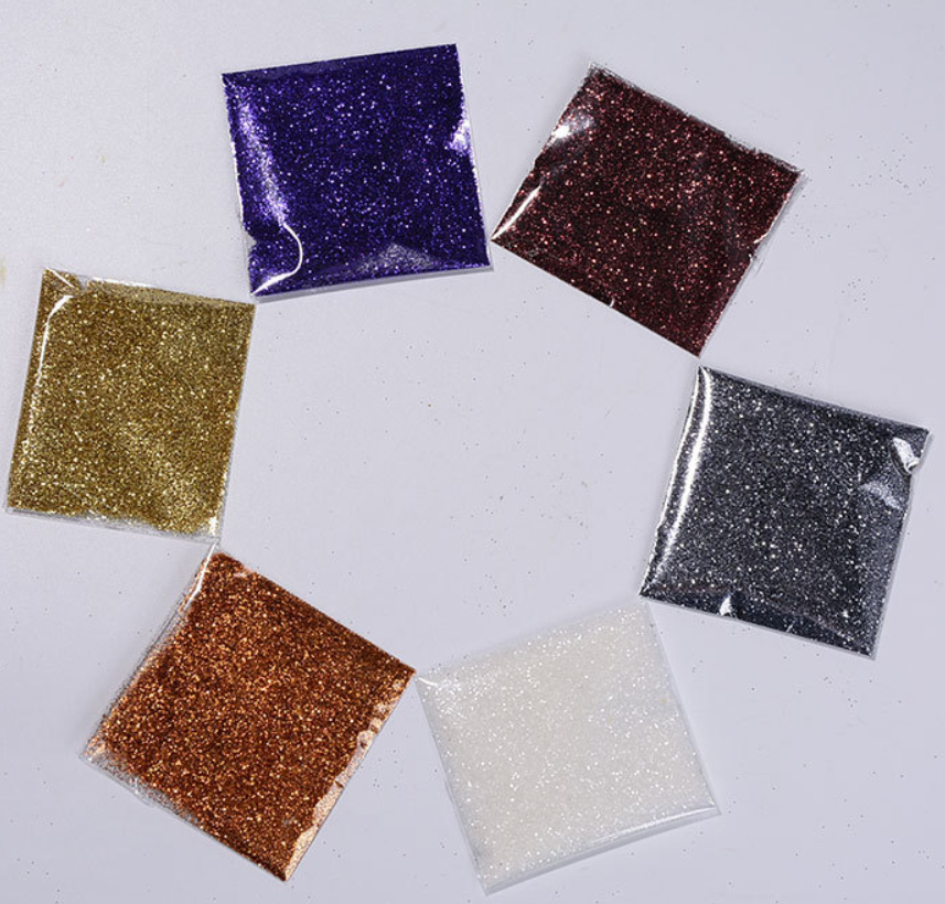 Europe Regional Feature 1kg Bulk Metal Silver Gold Reflective Shape Glitter Powder for Cosmetic Decoration in 365 Colors