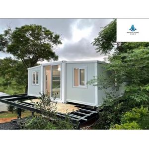 Quality Dual Wing Expandable Prefabricated Container Houses Customizable Layout for sale