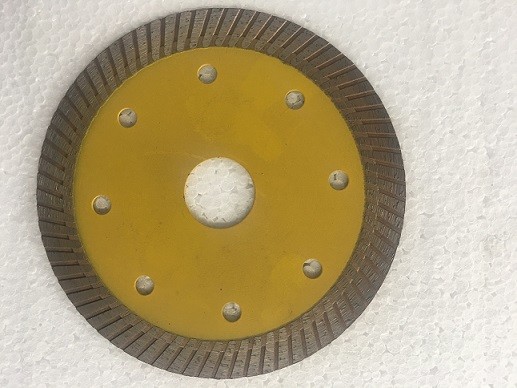 Buy Orange 4 / 5 Inch Turbo Diamond Saw Blade , Diamond Turbo Cup Wheel at wholesale prices