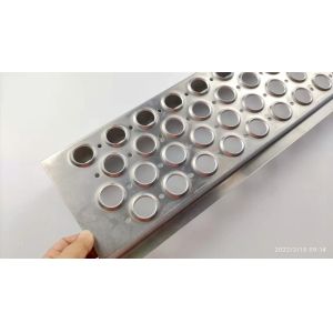 Galvanized Steel Roof Safety Walkway Grating with Round Holes