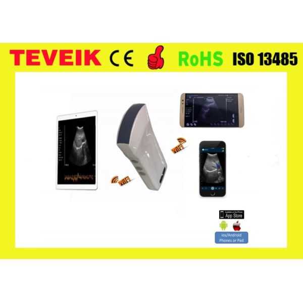 Wireless handheld diagnosis convex color Doppler ultrasound wifi Color Doppler