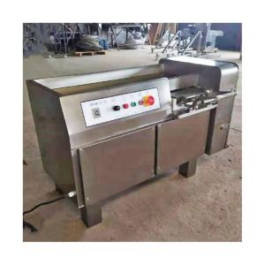 Meat Dicer Cube Cutting Machine for Cutting Size 4 Capacity 400-500kg/batch at