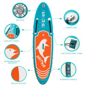 Quality Waterplay Stand Up Paddleboarding Surfing Windsurf Sup Inflatable Stand Up Paddle for sale