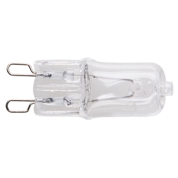 Single-ended halogen capsule lamp, 230V, 20W / 35W / 50W, 2800K, G9, 2,000 hours