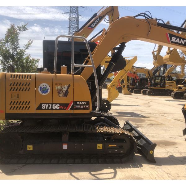 Used Sany Sy 75c Pro Excavator 7500 KG Machine Weight Hydraulic Construction Machine