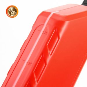 HDPE Engine Oil Empty Bottle Red Blue Gasoline Fuel Bottle