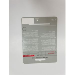 Recyclable Custom Blister Cards CMYK Hot Stamping Blister Packing