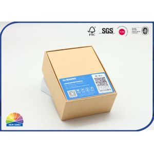 Lamps Electronics Packaging Paper Gift Box With EPE Foam Tray