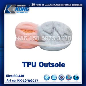 Nontoxic TPU Rubberized EVA Sole , Waterproof Rubber Traction Outsole