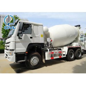 371 hp Manual 8cbm Concrete Mixer Trucks / EURO II HOWO Truck 6x4