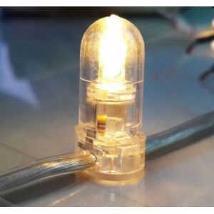 100m spool crystal warm white clip string 666 led Christmas decorative lights