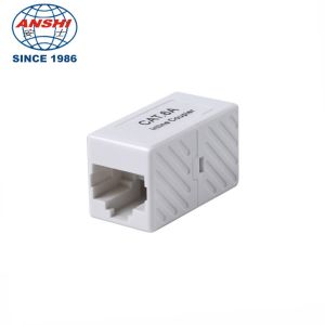 Small Rj45 Inline Keystone Coupler Cat5e Cat6 Cat6A Utp