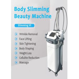 Quality vacuum Radio Frequency Facial rf roller body massage v-shape caviation best slimming machine for sale