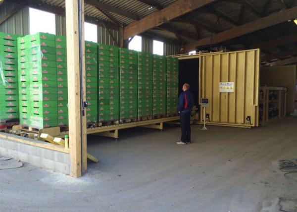 Buy Fresh Cut Flowers Pre Cooling Unit With Quickest Cooling Possible at wholesale prices