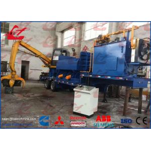 Mobile Car Baler Logger Vehicles Scrap Metal Baler Car Bodies Baling Press