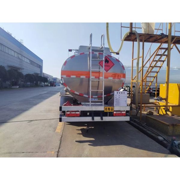 Custom 10000 Liter LPG Tanker Truck Stainless Steel Aluminum Fuel Tank Truck
