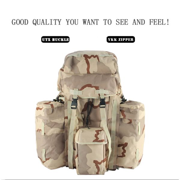 Water Resistant Tactical Gear Backpack For Adventuring / Hunting Size 30*38*6 CM