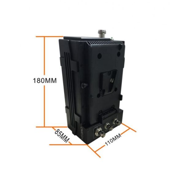 5W COFDM Wireless Video Transmitter 300-900MHz 10-15km Range