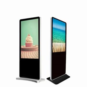Quality Floor Standing Indoor Digital Signage 1920x1080 Full HD Customized Logo for sale