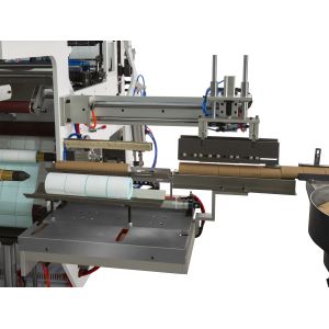 SR-350YFQ fully automatic rotary die cutting&slitting&rewinding machine