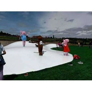 China Mini Trampoline Outdoor Park Equipments small Playground on sale