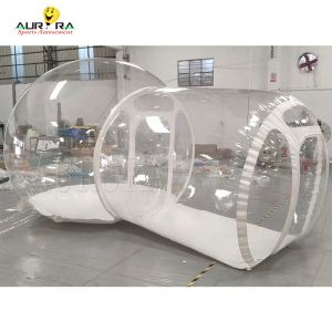 Plastic PVC Inflatable Bubble House Outdoor Camping Transparent Bubble Dome Tent