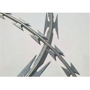 OEM Cross Iron 45cm 0.5mm Concertina Razor Wire