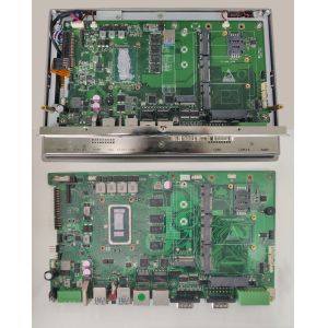 PCIe/PCI Slots 300cd/m2 Industrial Touch Panel PC