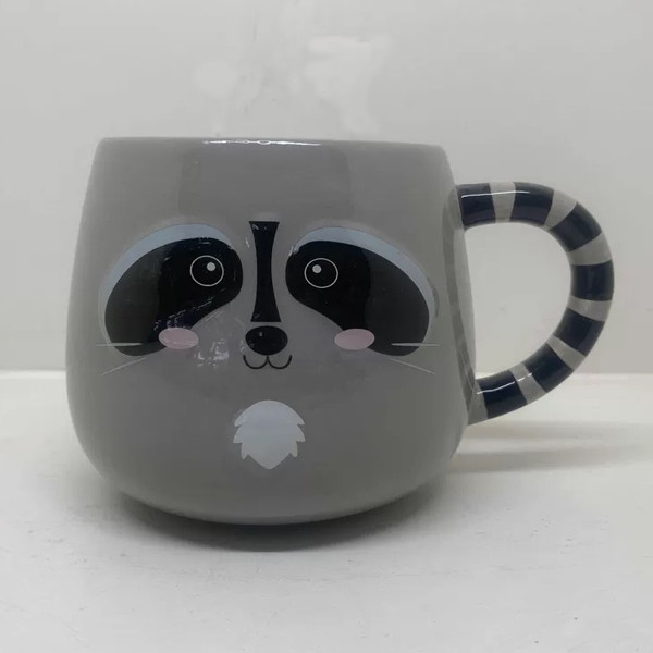 Buy Slip Casting Cartoon 3D Racoon Coffee Mug 14oz at wholesale prices