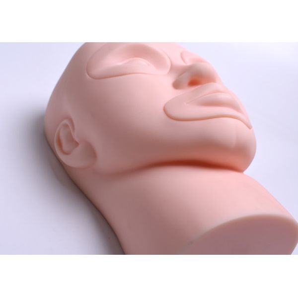 High Quality Cosmetic Tattoo Practice 3D Mannequin Head with Removablve Lips and Eyes for PMU Microblading Training