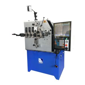 High Speed Spring Making Equipment , Industrial CNC Spring Coiling Machine