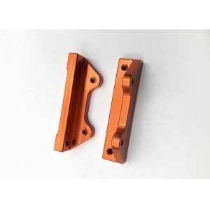 Aluminum 6061-T6 Brake Caliper Bracket 65mm Bolts Oxidation Color