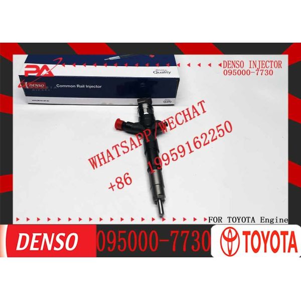 High Quality Common rail injector 095000-7720 095000-7730 095000-7731 23670-30320 23670-39295 for TOYOTA 1KD-FTV