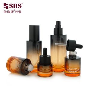 GL017 15ml 20ml 40ml 50ml 100ml 120ml 150ml Empty Painted Gradient Color Glossy