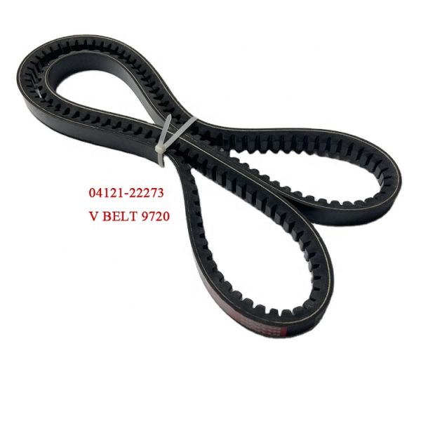 V Belt For Komatsu D70LE 04121-22273 9720 Spare Parts Online Support After Service