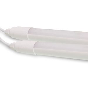 IP65 Waterproof T8 Led Light Fixtures 1200mm Plastic Aluminum Body For Farms