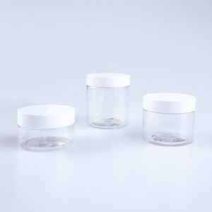 Customized Clear Plastic Cosmetic Containers With Optional Logo