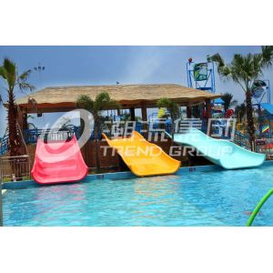 Quality Water Park Equipment Kids' Water Slides Customized For Children for sale